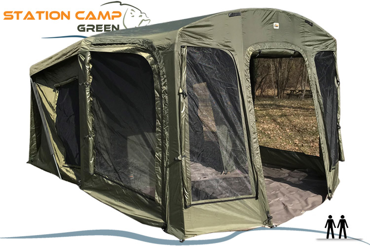 Carp Design  Carp Design Station Camp Bivvy 2 Man (with Overwrap)